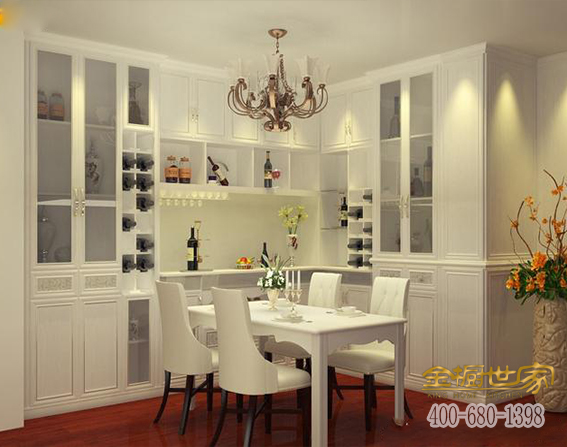 簡約風(fēng)格酒柜設(shè)計效果圖，展現(xiàn)不一樣魅力。